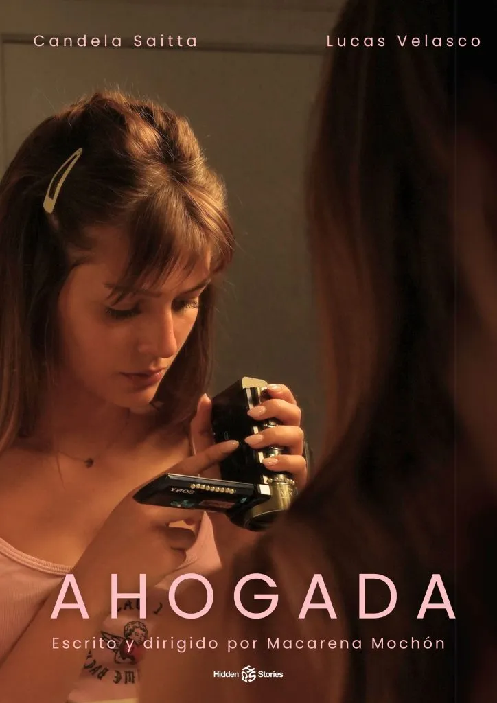 Imagen con efecto visual de desplazamiento — Ahogada, cortometraje de Hidden Stories